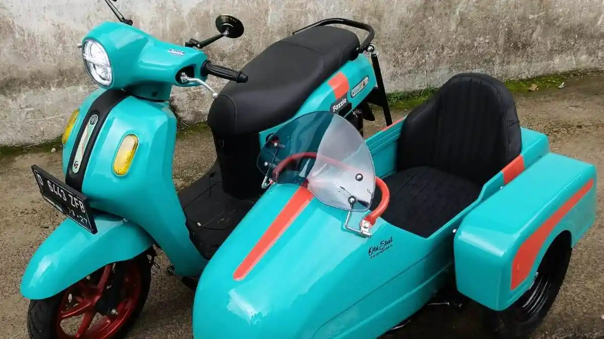 Intip Modifikasi Yamaha Fazzio Hybrid-Connected, Desain Unik Jadi Semakin Menarik