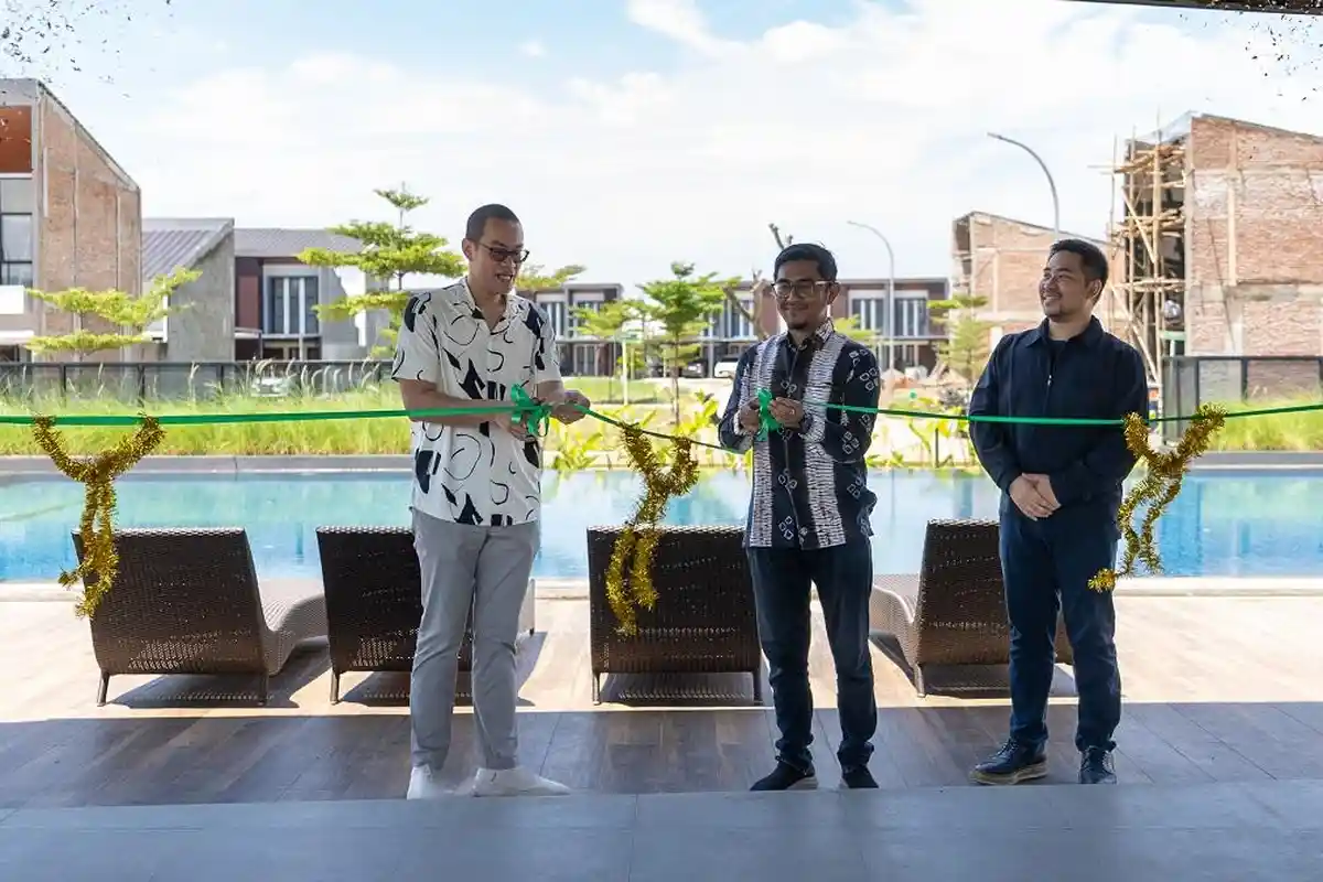 Resmikan Club House di Cluster Mandapa, Dwi Citra Land Janji Tak Akan Tinggalkan Begitu Saja
