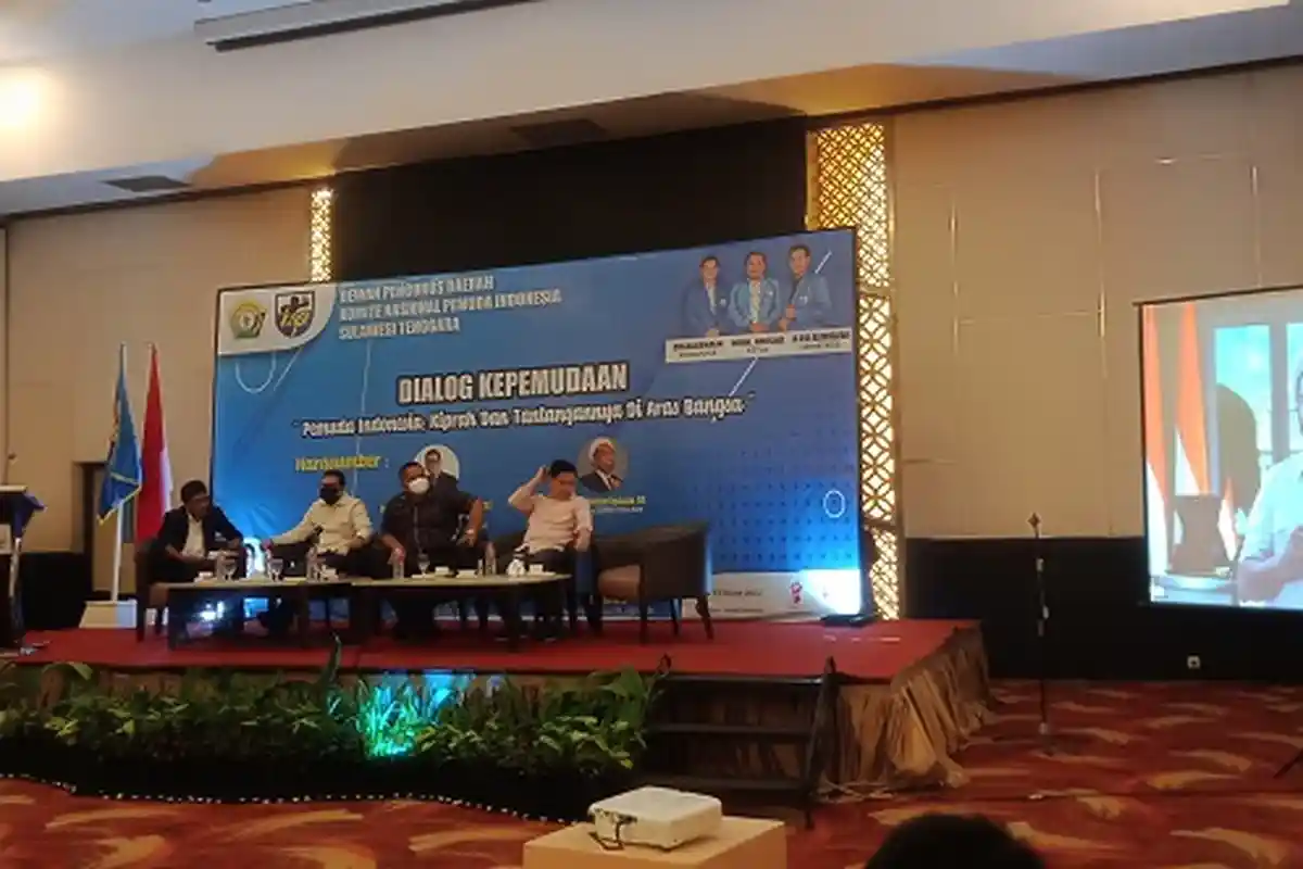 KNPI Sultra Gelar Dialog Kepemudaan, Ali Mochtar Ngabalin: Modal Utama Pemuda Adalah Culture