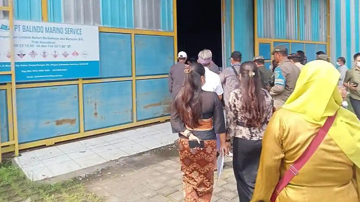 Dewan Jembrana Sidak Pabrik Limbah B3 di Pengambengan, Cek Perizinan hingga Proses Pengolahan Limbah