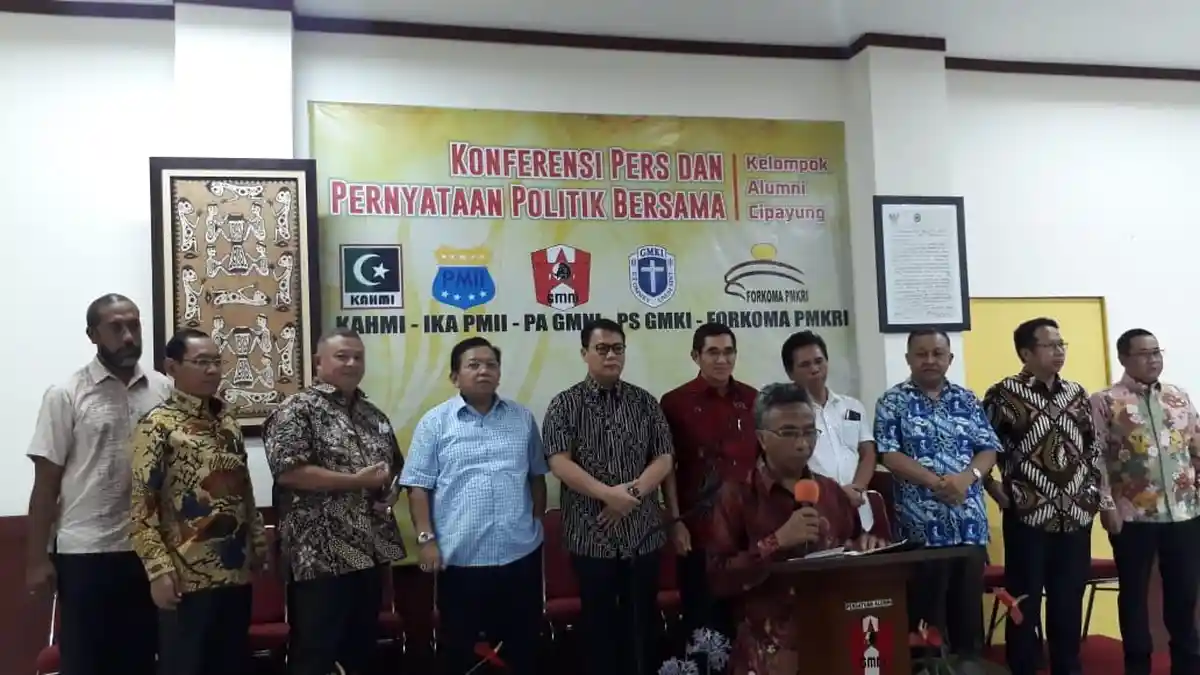 Alumni Kelompok Cipayung:  Hormati Hasil Pemilu 2019, Rakyat Jangan Terprovokasi
