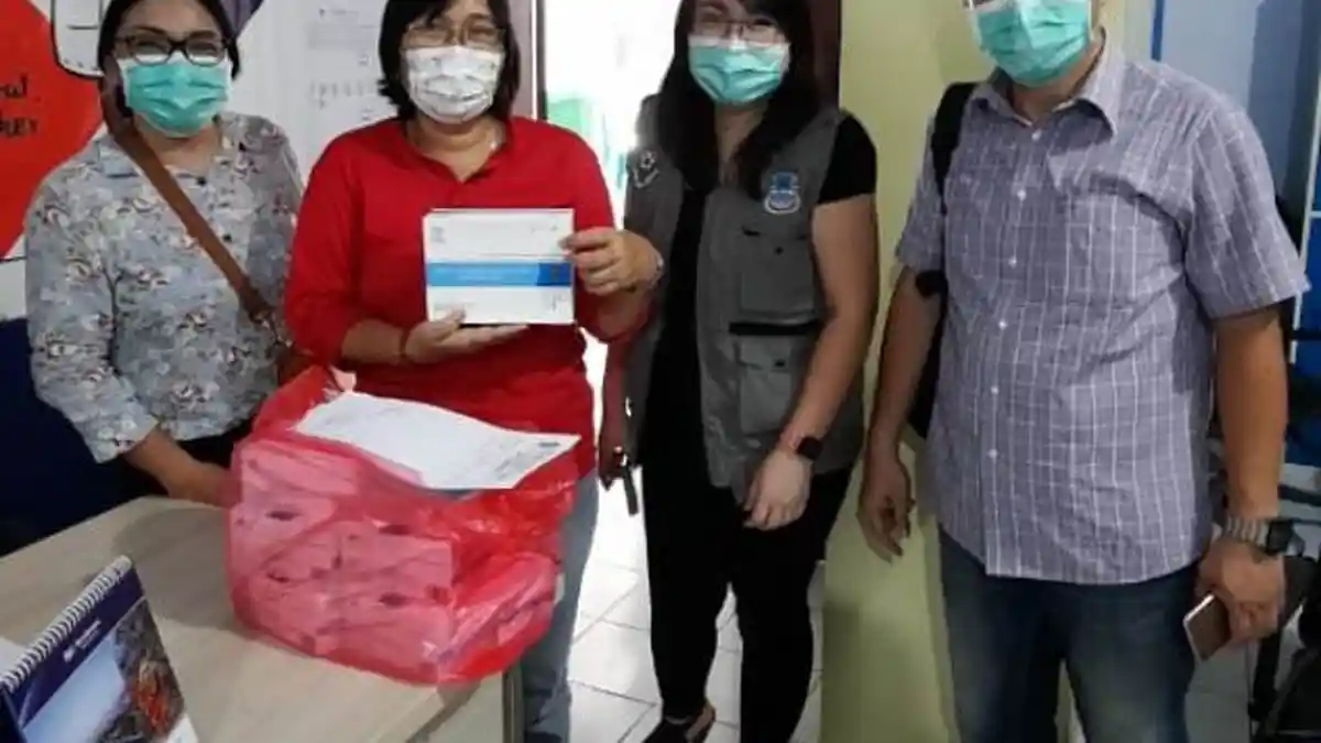 Pemprov Pasok 20.400 Dus Masker dan 3.370 APD, Kumendong: Prioritas ke RS dan Pemda se-Sulut
