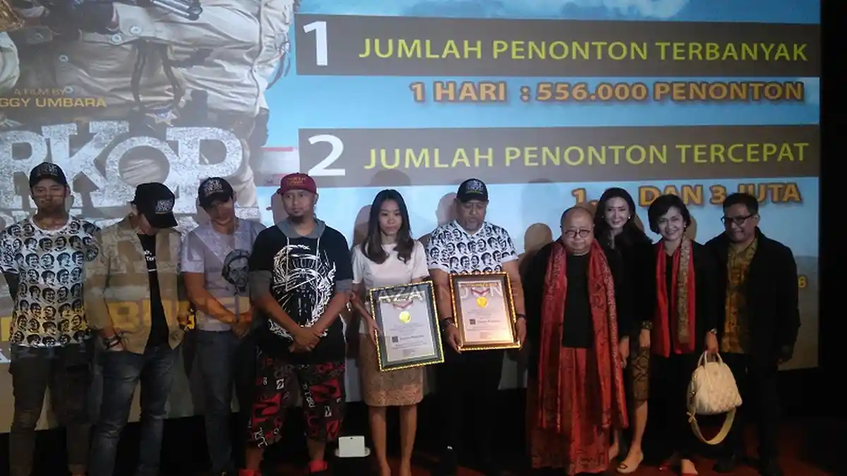 Diserbu Penonton, Film Warkop Reborn Diganjar Dua Penghargaan MURI