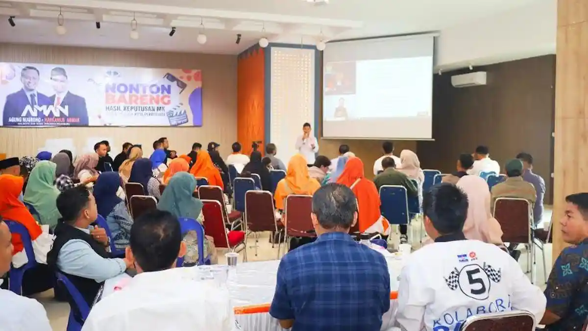 PKS Gelar Nobar Pembacaan Putusan MK Terkait Gugatan Sengketa Pilkada Pekanbaru