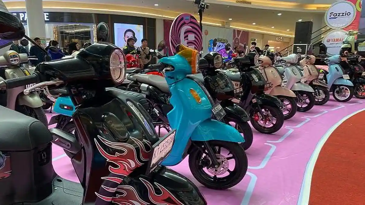 Fazzio Modifikasi Iconic Bikin Melirik di Ajang Perdana Fazzio Modifest Samarinda