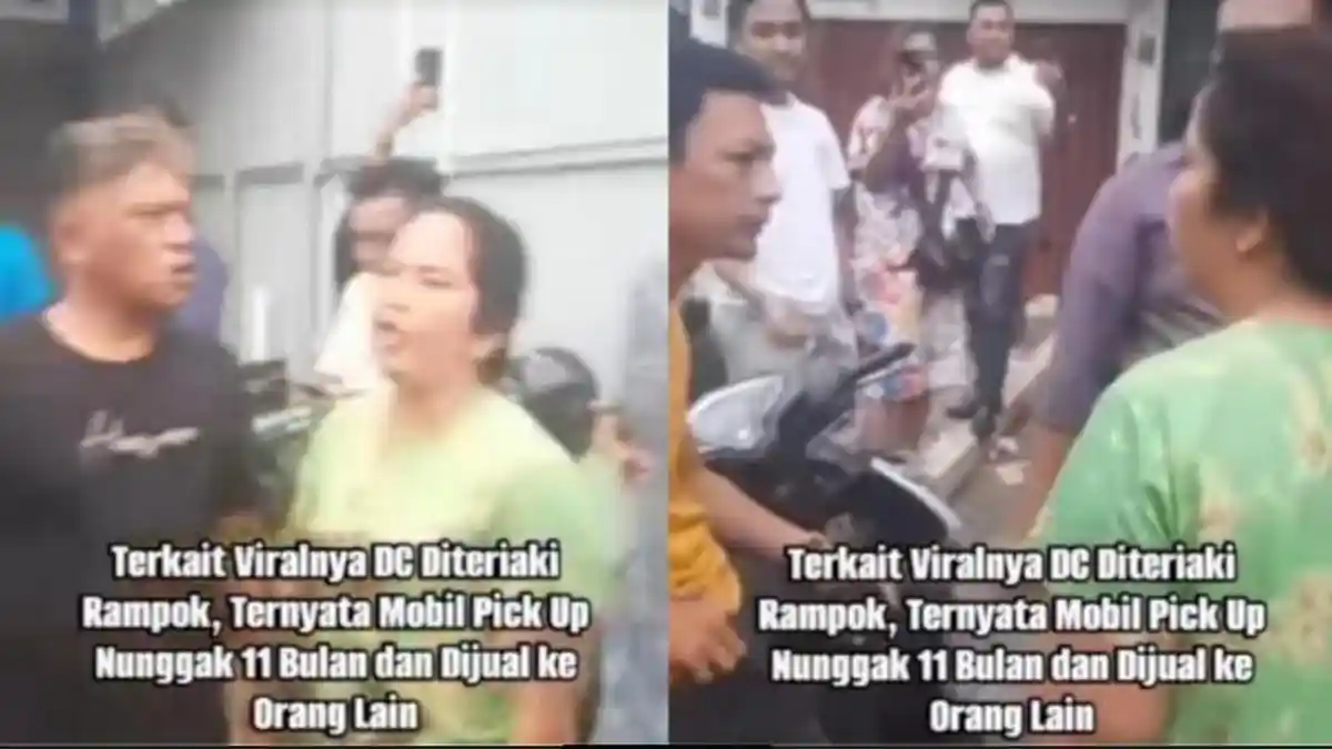 Viral Pemilik Pick Up Teriaki Debt Collector Rampok, Ternyata Mobilnya Nunggak Cicilan 11 Bulan