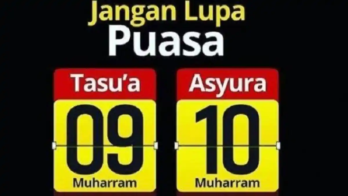 Besok Puasa Asyura, Puasa Sunnah di Bulan Muharram, Ini Bacaan Niatnya dan Doa Berbuka