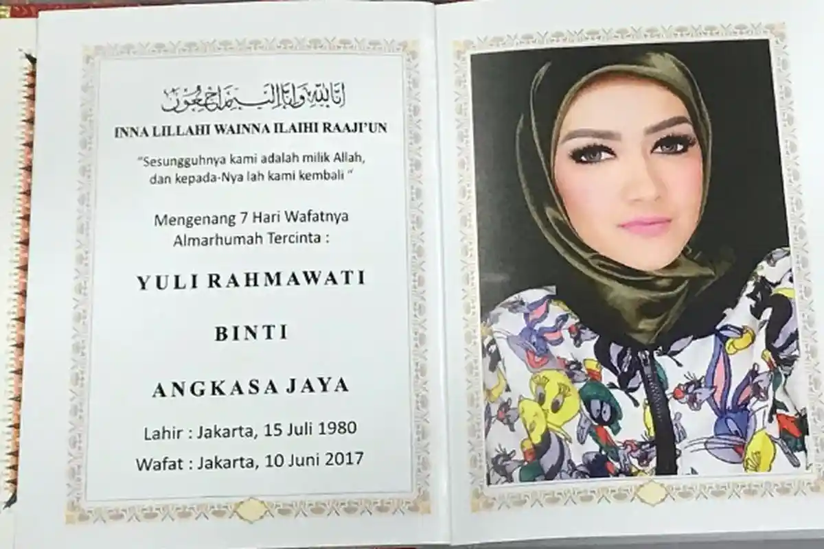 Video Mendiang Julia Perez Ketawa diunggah sang Adik, Warganet Tak Dapat Bendung Air Mata