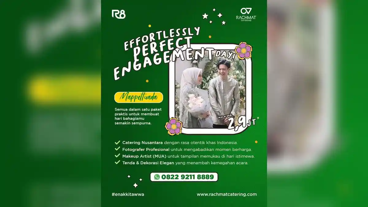 Catering Rachmat Tawarkan Promo Hemat untuk Mappettuada, Lengkap Menu & Pelayanan!