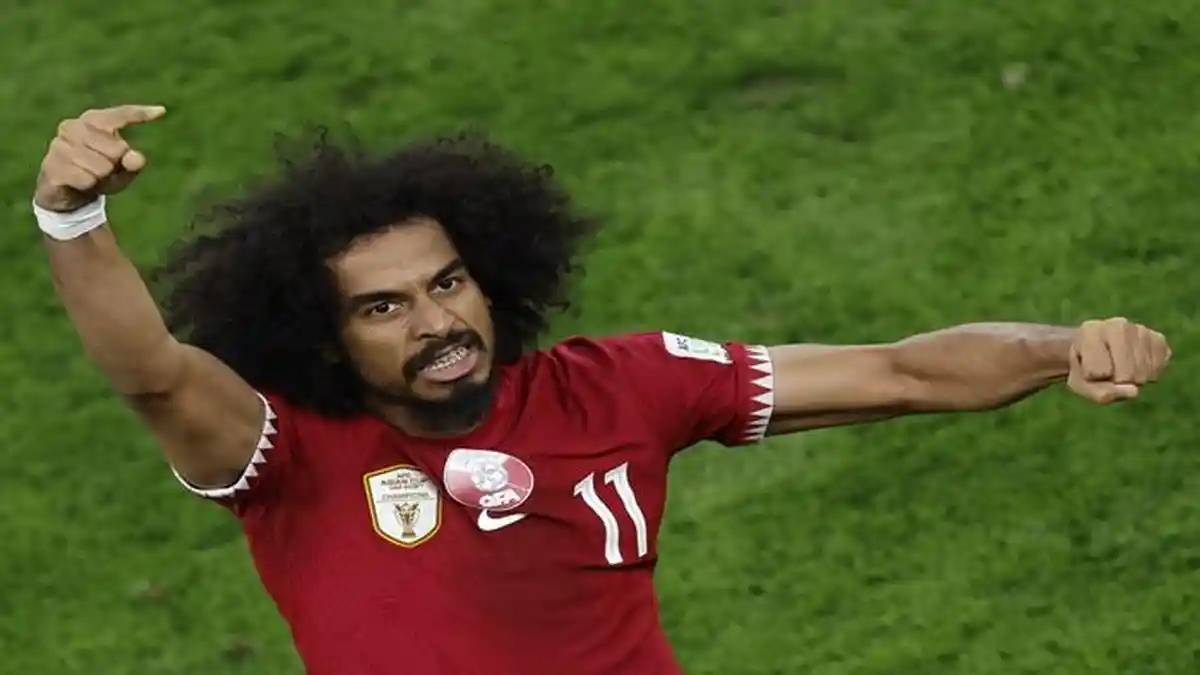 Cek Harga Pasaran Akram Afif Bintang Timnas Qatar di AFC Asian Cup ...