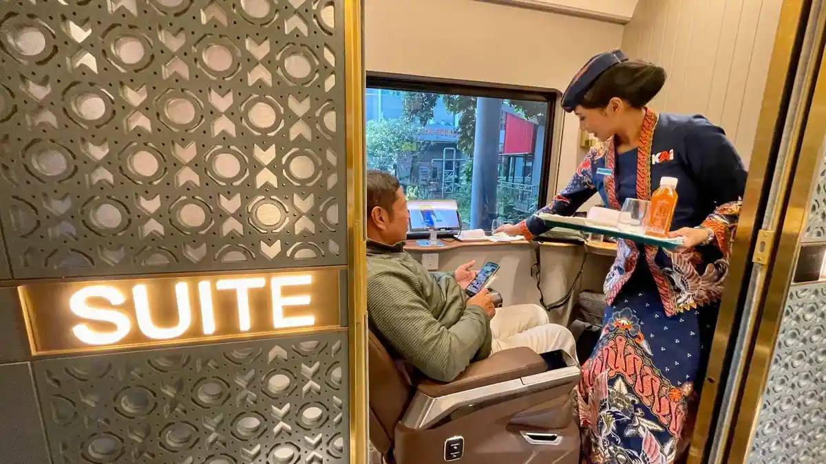 Baru Diluncurkan Pada 10 Oktober Lalu, Kereta Suite Class Compartment Banyak Diminati Pelanggan