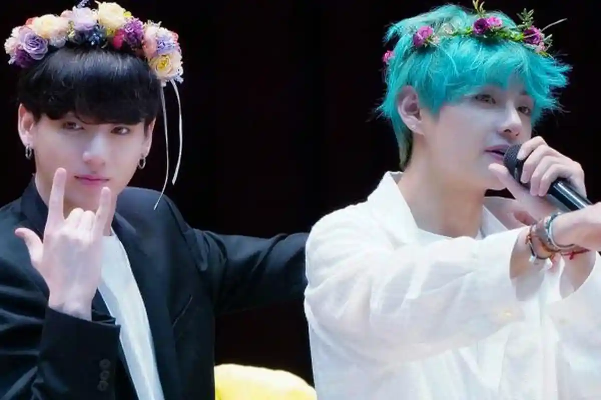 Jungkook dan V BTS Buat ARMY Gemas hanya Gara-gara Reaksi Keduanya Melihat Lava Lamp