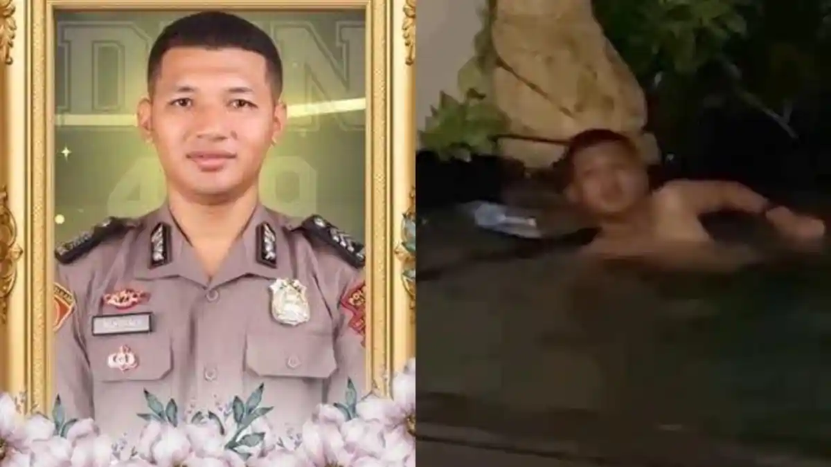 Penampakan Terakhir Brigadir Nurhadi Berendam di Kolam Sebelum Tewas, Hasil Autopsi Dicekik