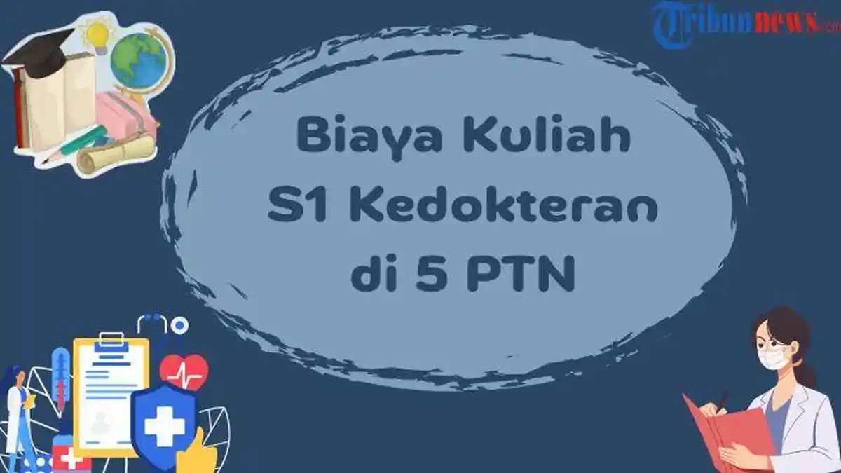 Biaya Kuliah S1 Kedokteran di 5 PTN, Cek Besaran dari yang Termurah hingga Termahal