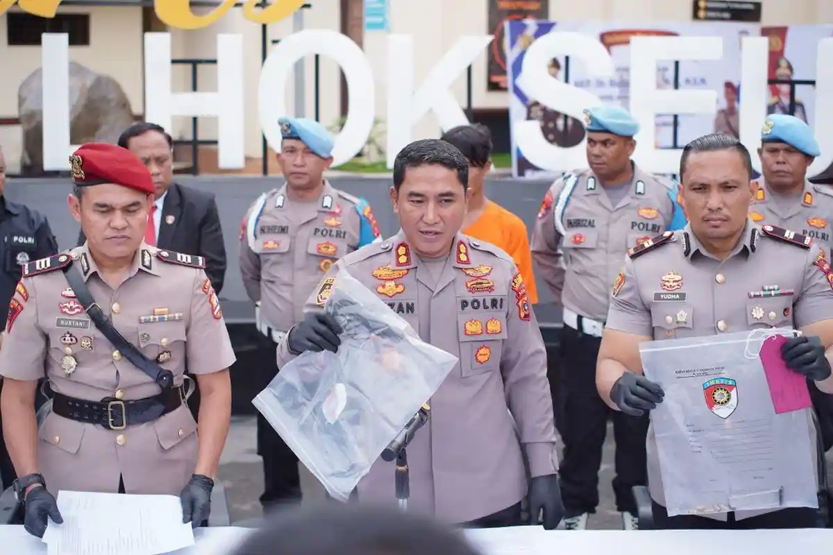 Pelaku Penembakan Warga Lhokseumawe Ditangkap di  Bireuen, Senpi dan Amunisi Disita