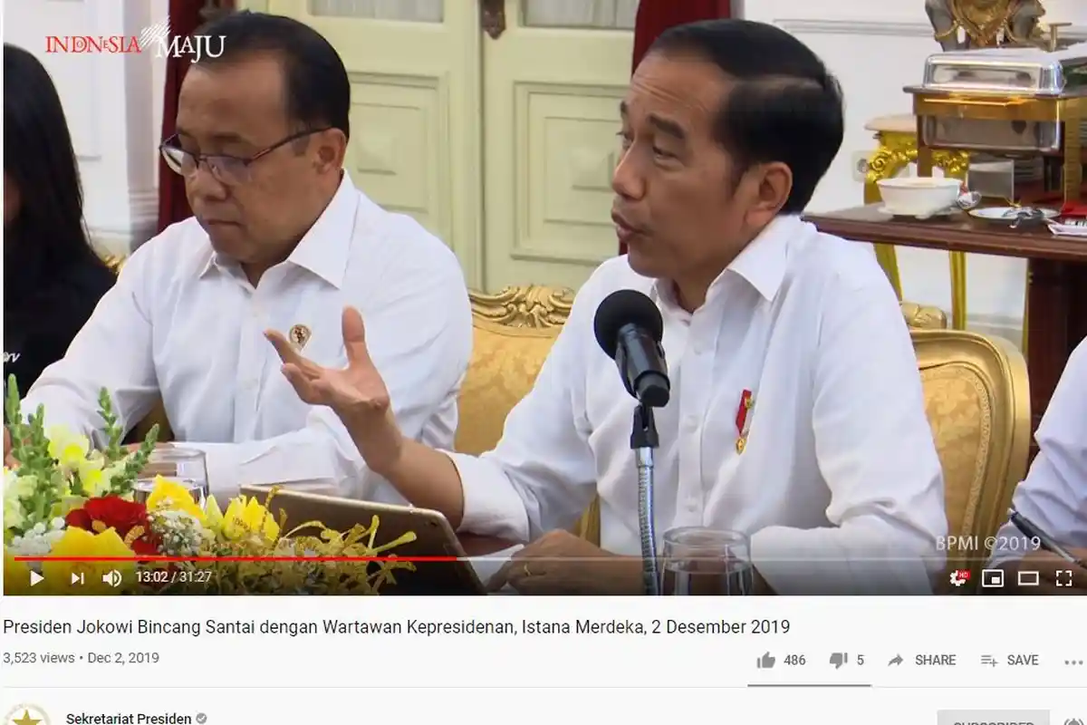 Jokowi Bandingkan Pertumbuhan Ekonomi Indonesia dengan Negara Lain: Kita Patut Bersyukur