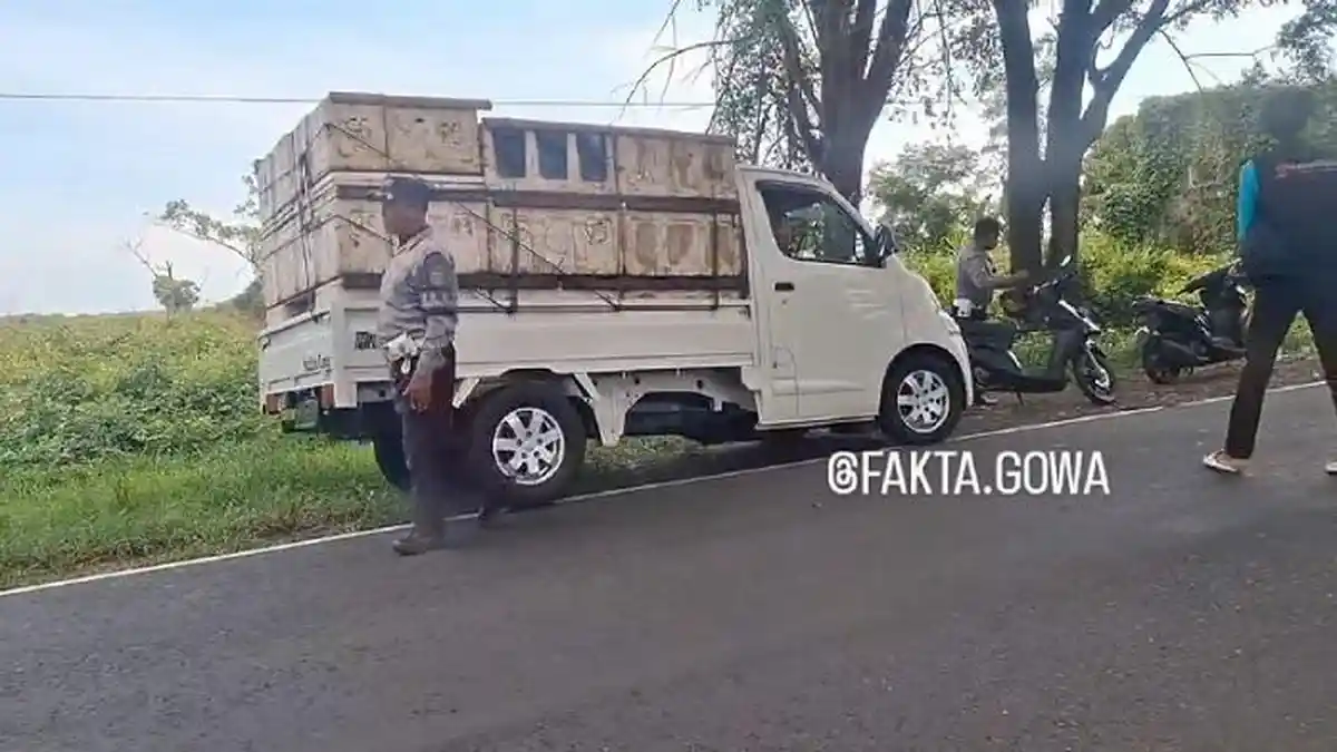 Viral! Diduga Pungli, Petugas Operasi Dishub Takalar Kabur Saat Didatangi Wartawan