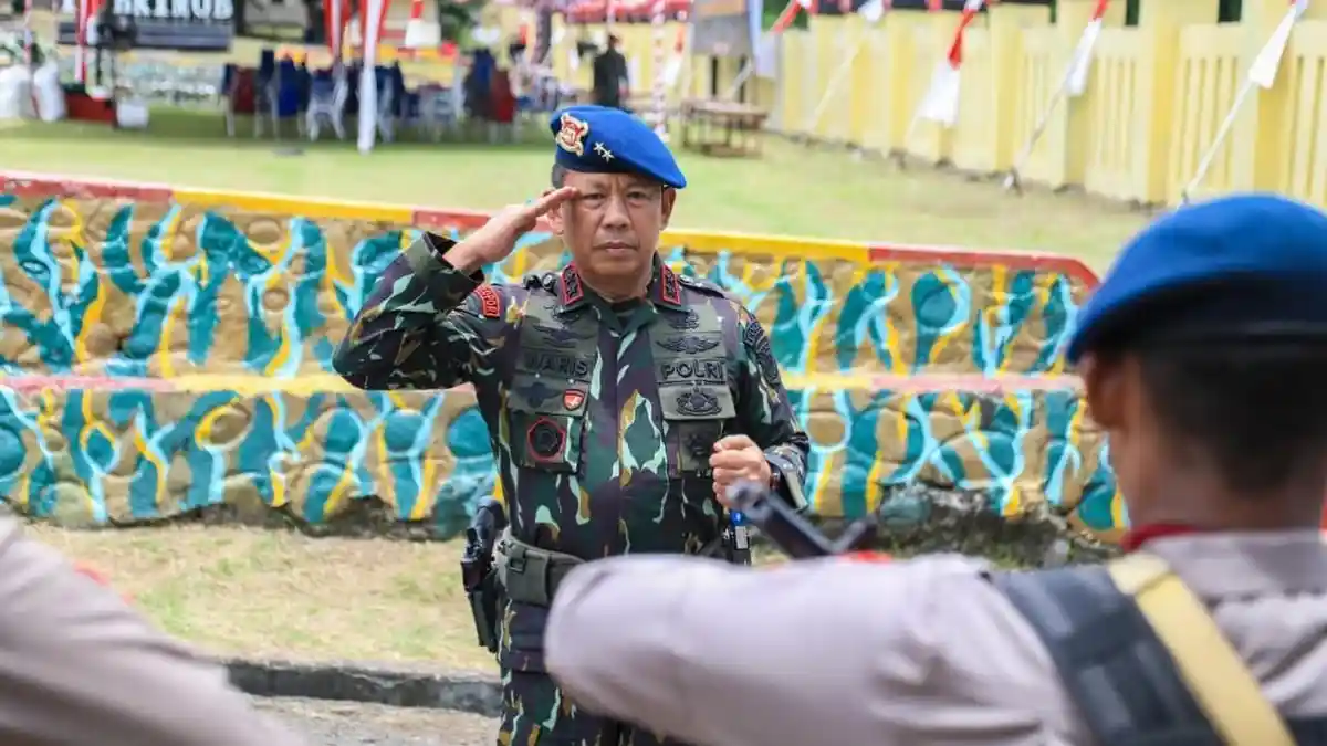 Brimob Polda Maluku Utara Diminta Tetap Profesional dan Humanis di Momen Hari Jadi ke 66
