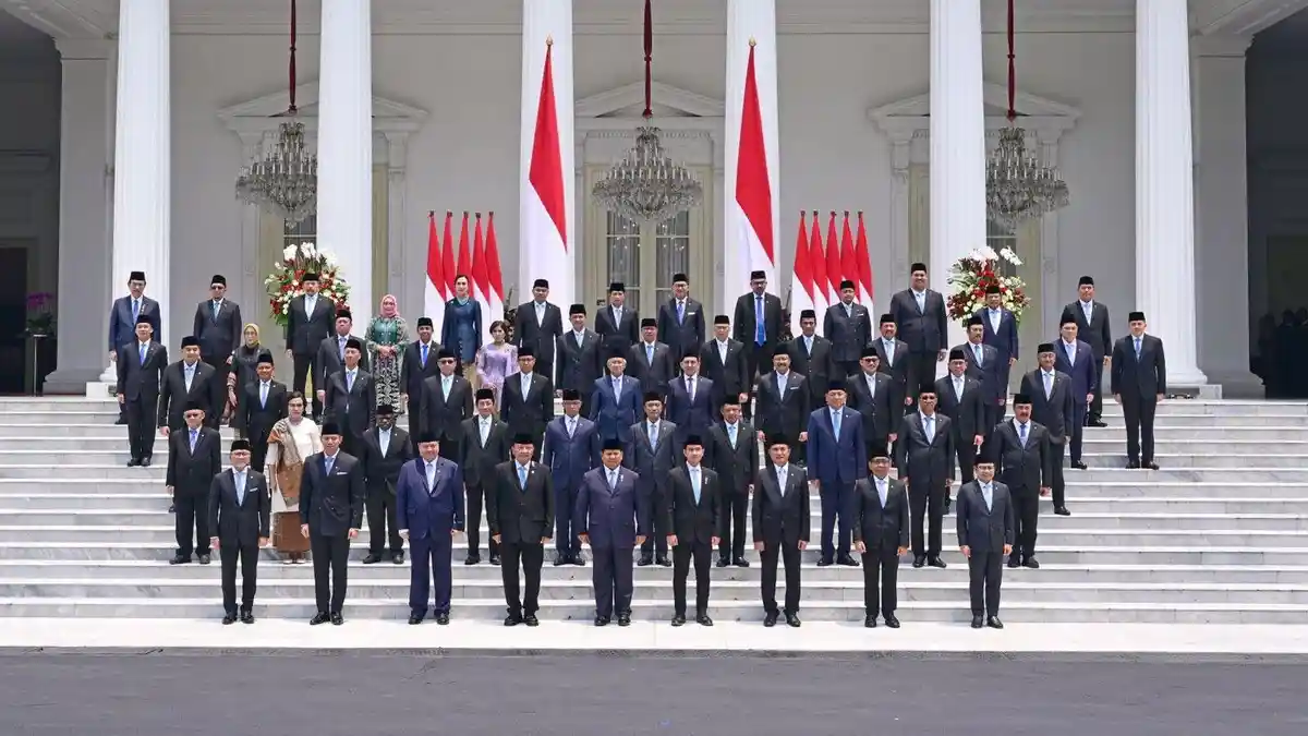 Daftar Lengkap 49 Menteri Kabinet Merah Putih Setelah Tiga Kali Reshuffle, Banyak Nama Baru
