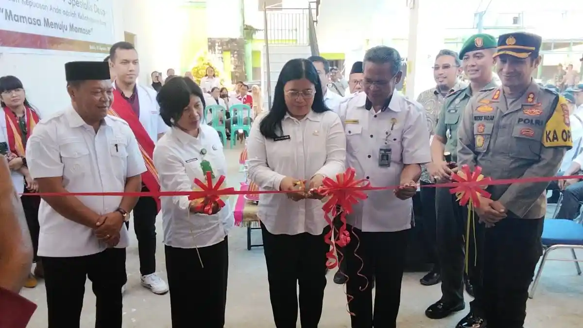 RSUD Kondosapata Mamasa Launching Pelayanan Empat Dokter Spesialis