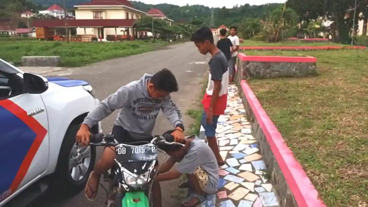Motor yang Ditahan Polres tak Punya STNK dan BKPB