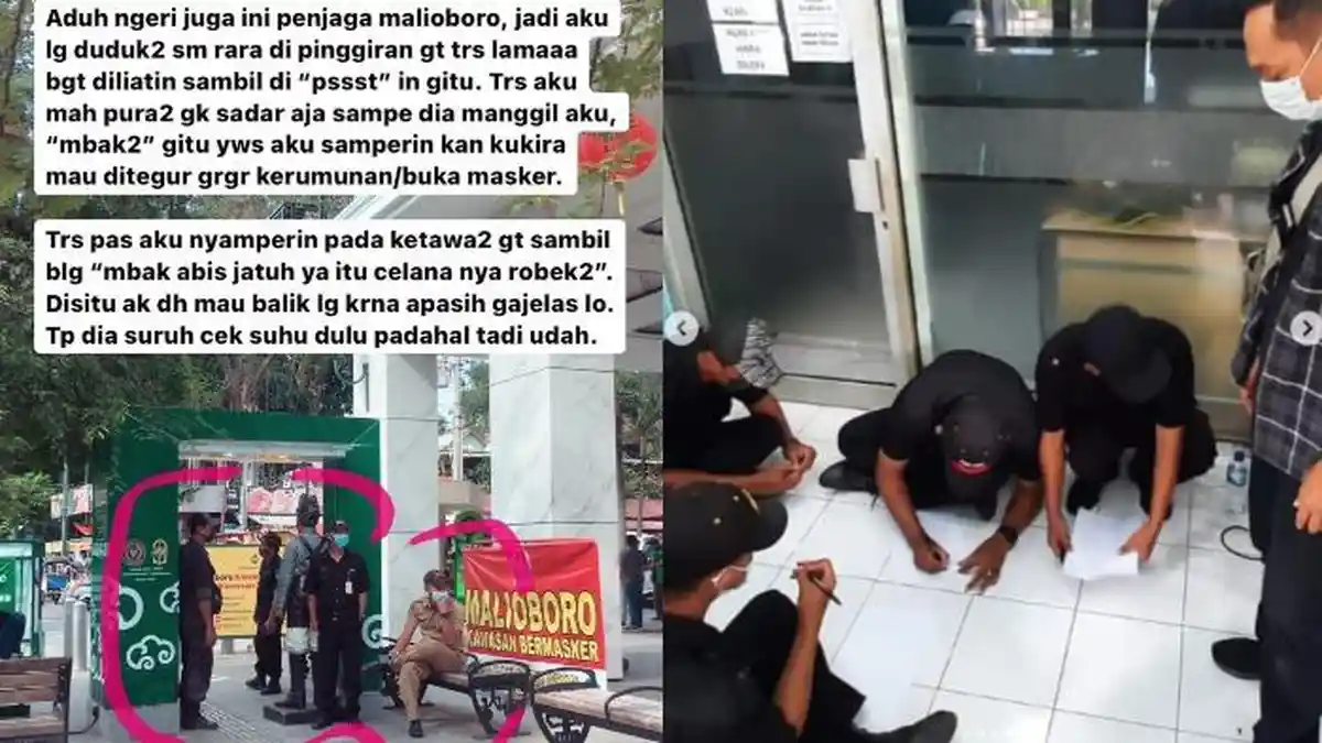 VIRAL Curhat Perempuan jadi Korban Catcalling Oknum Petugas di Malioboro, Pelaku Meminta Maaf