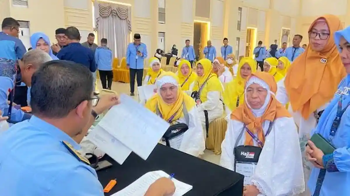 393 Calon Jemaah Haji Gorontalo Kloter 30 Mulai Masuk Asrama, Lansia dan Disabilitas Jadi Prioritas