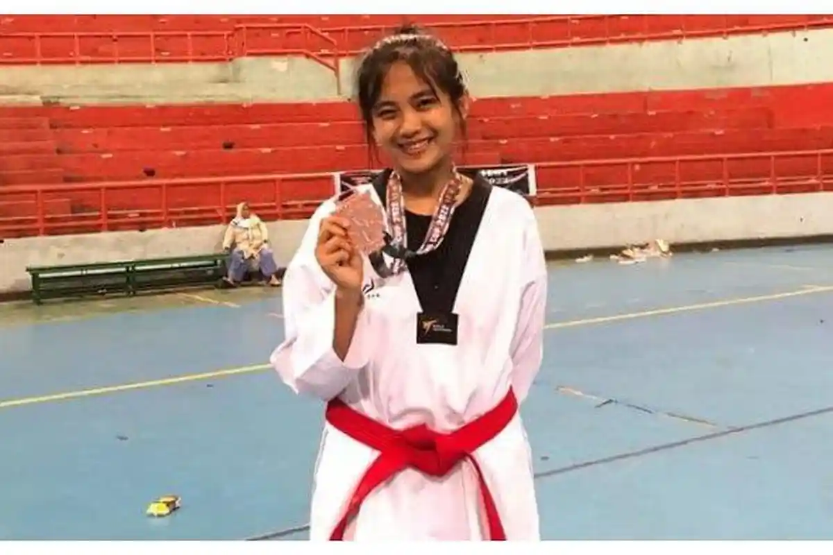 Sosok Cindy Batari, Atlet Asal Tana Toraja Peraih Perak Cabor Yongmoodo di Porprov Sulsel