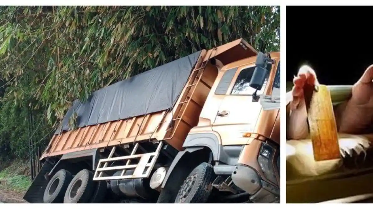 Kecelakaan Hari Ini di Sumedang, Truk Tronton Terperosok Usai Lindas Pemotor Sampai Tewas