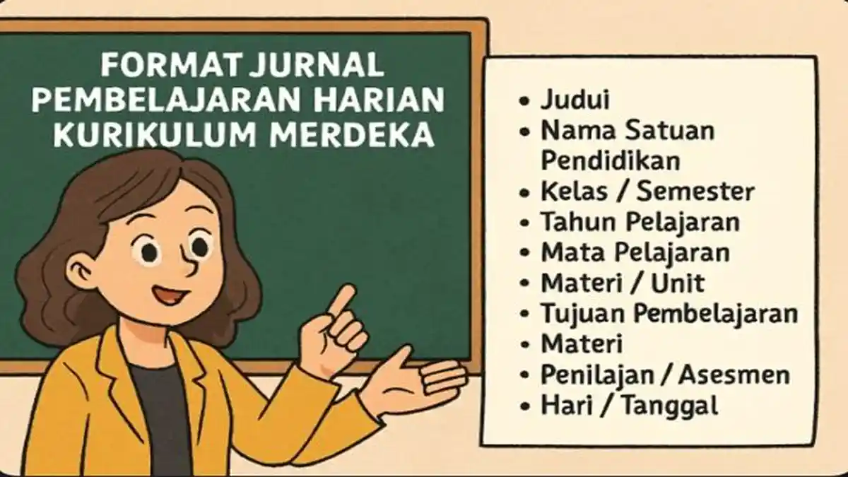 Jurnal Pembelajaran Harian Bahasa Indonesia Kelas 5 SD Semester 2 ...