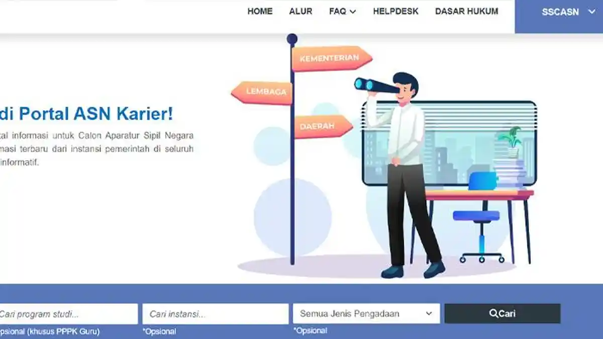 Pendaftaran PPPK CPNS 2024 Dibuka Juni atau Juli, Cek Syarat dan Cara Daftar Link sscasn.bkn.go.id
