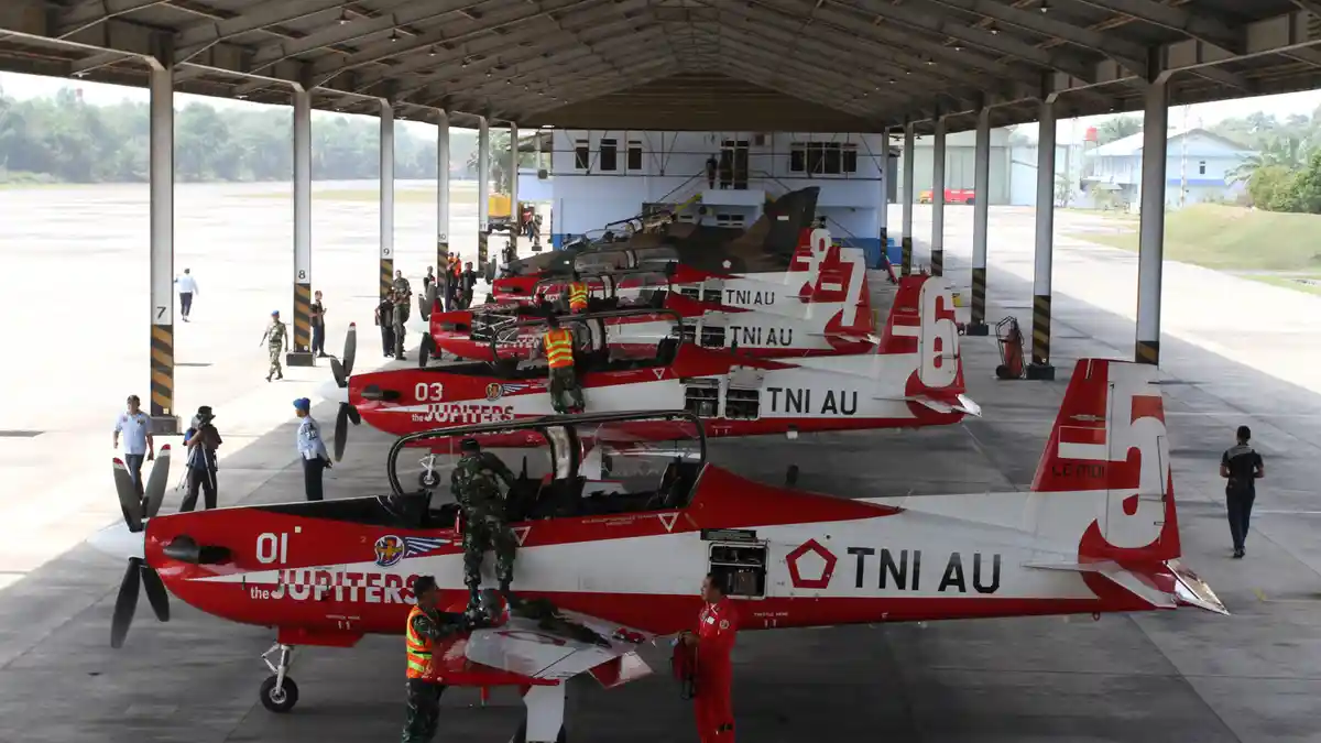Enam Pesawat Tim Jupiter Tiba di Yogyakarta