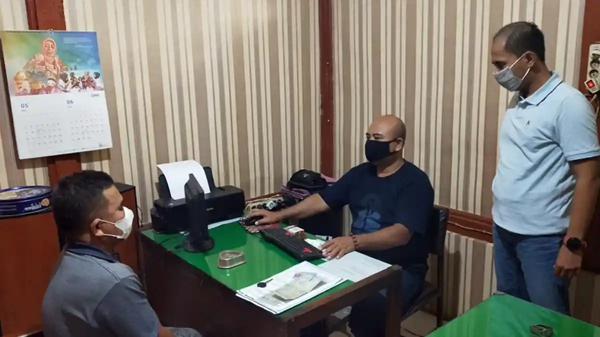 Bukannya Ikut Salat Subuh Berjamaah, Sunarto Datang Buat Gondol Motor di Masjid Al Ishlah Cepu Blora