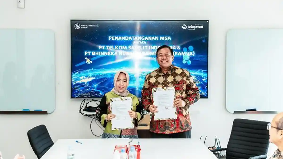 TelkomGroup Perkuat Digitalisasi Maritim Melalui Pemanfaatan Satelit Merah Putih 2
