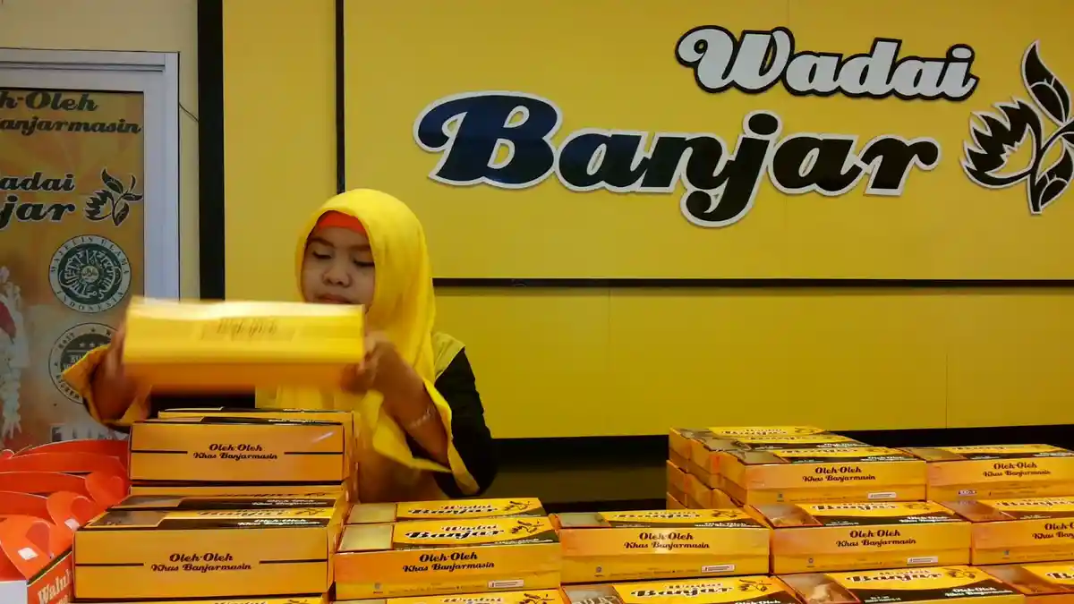 Wadai Banjar, Pusat Oleh-oleh Khas Banjar, Ada Dodol Kandangan Hingga Pia Galuh