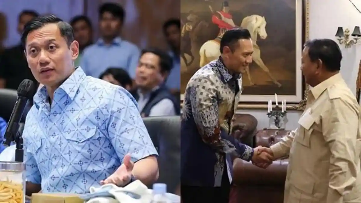 Dilantik jadi Menteri ATR/BPN Hari Ini, AHY Langsung Melapor ke Prabowo : Beliau Bukan hanya Senang