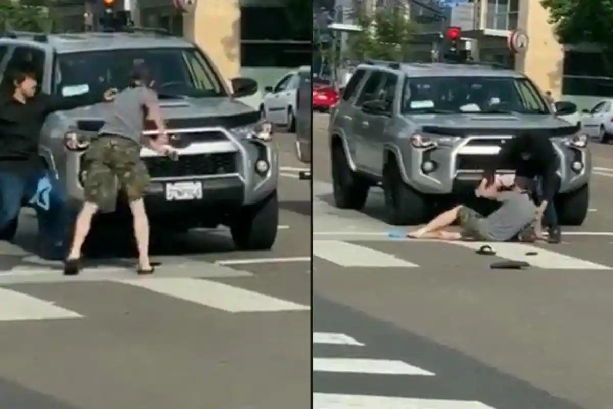 VIDEO Viral Diduga Mahasiswa Indonesia dan Pria Amerika Berkelahi : Sejak SMA Sudah Terbiasa Tawuran