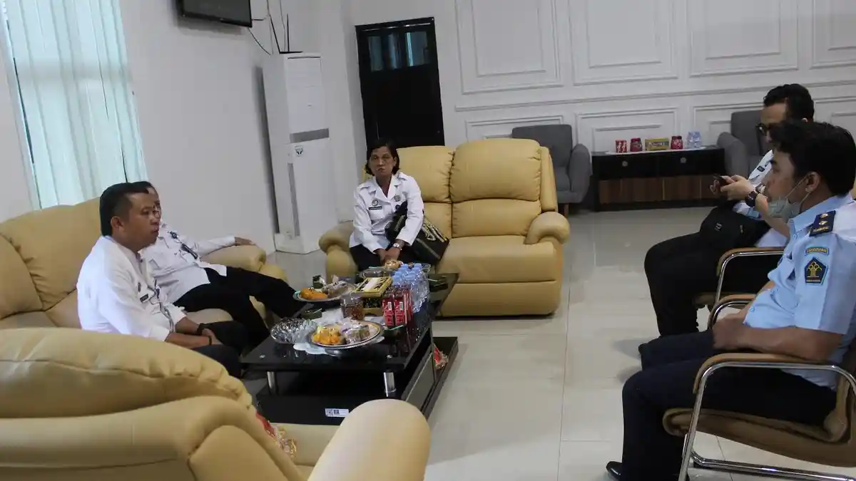 Kantor Imigrasi Mamuju Terima Kunjungan Tim Yankomas Dirjen HAM Kemenkumham RI