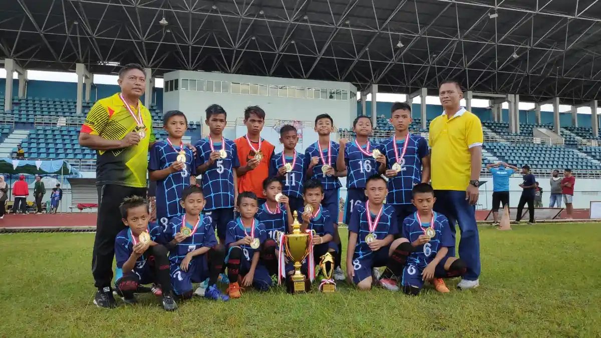 Poso FA Klub Asal Sulteng Keluar Sebagai Juara Samarinda Soccer Internasional Cup 2020