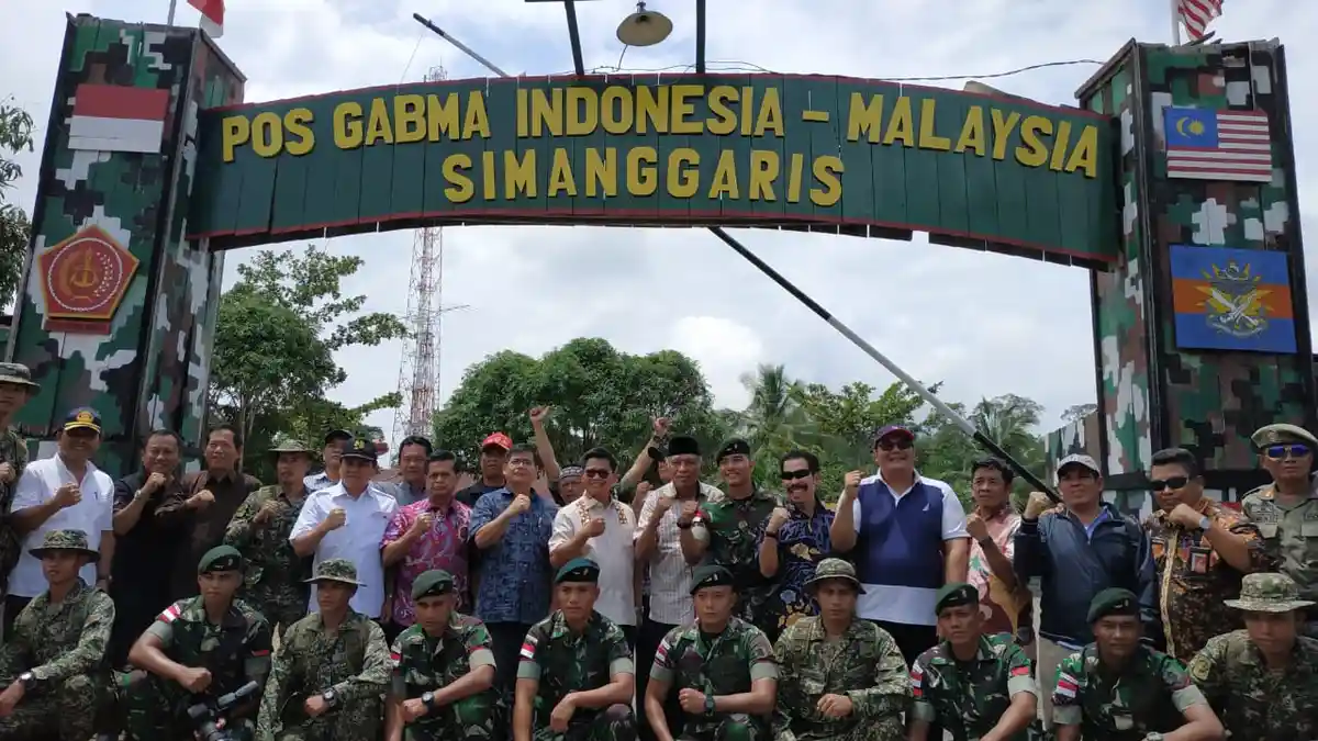 VIDEO - Inilah Pos Gabungan Indonesia-Malaysia di Perbatasan