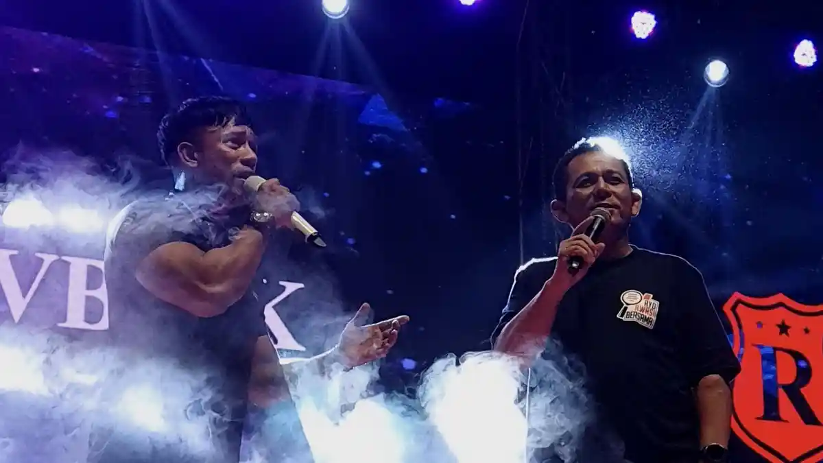 Duet Maut Ansar Ahmad dan Ruri Repvblik Nyanyikan Hits Hanya Ingin Kau Tahu