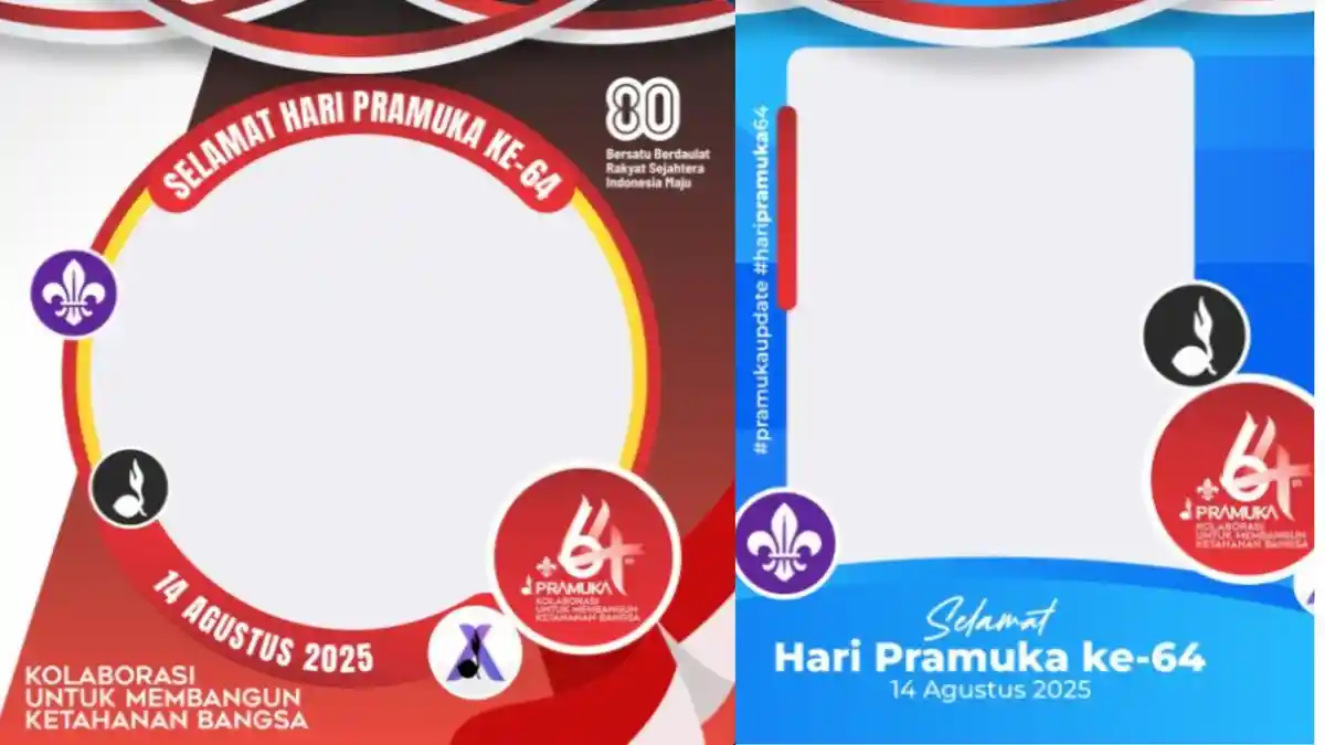 40 Link Twibbon Hari Pramuka 2025, Desain Keren dan Gratis untuk Memeriahkan 14 Agustus 2025