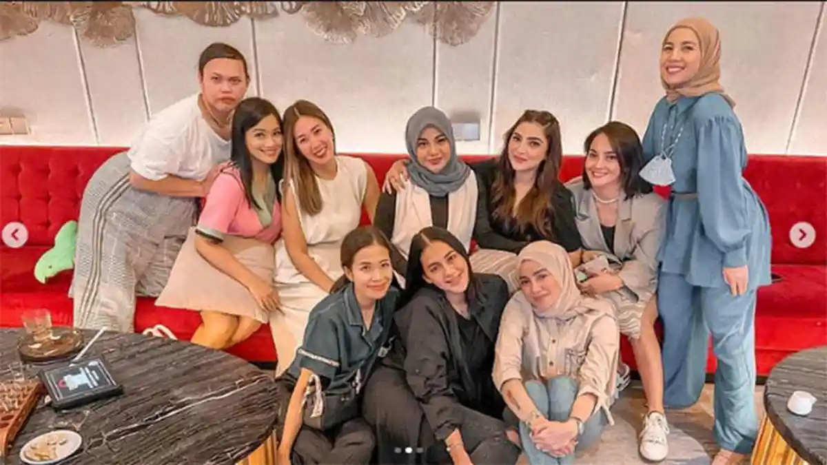 Keseruan Ashanty Bertemu Lagi Teman-teman Artis di Geng Cendol , Ini Awal Mula Geng Artis