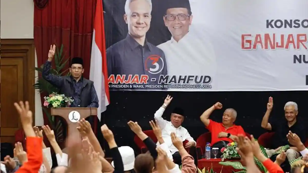 Pesan TGB Zainul Majdi untuk Relawan Ganjar-Mahfud di NTB