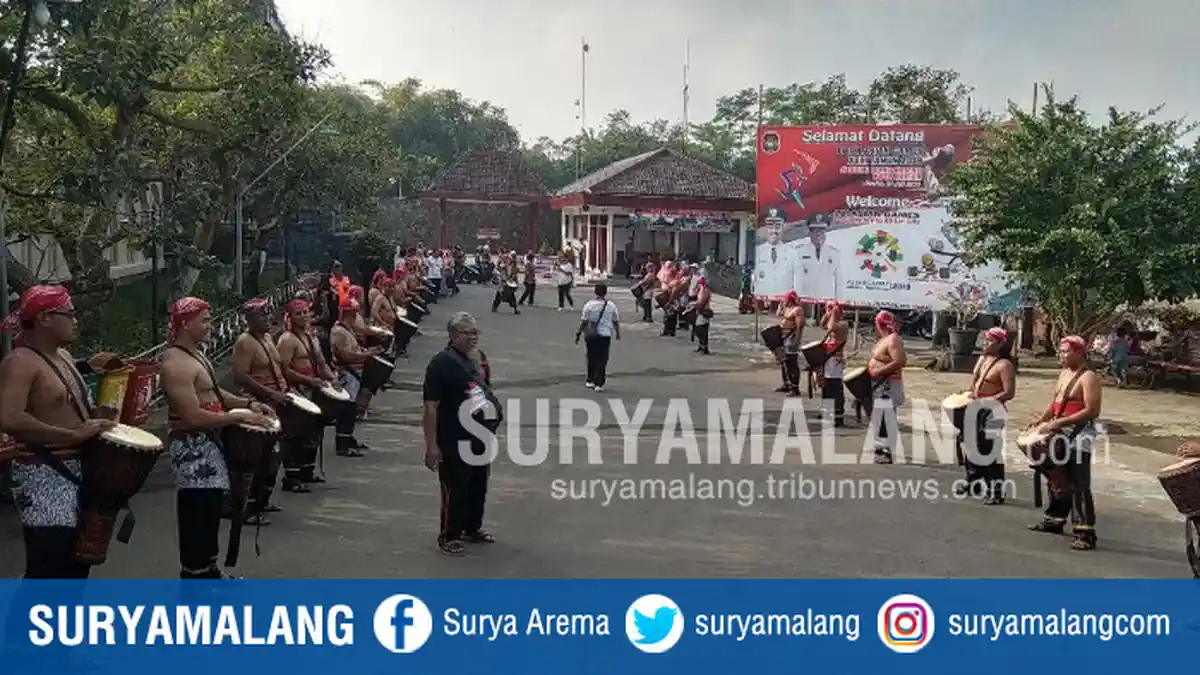 Kedatangan Obor Asian Games di Kota Blitar Molor dari Jadwal Semula