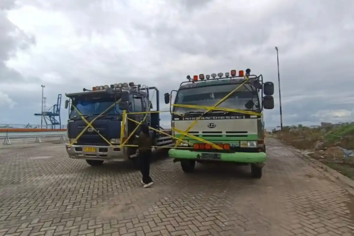 Lagi, Truk Angkut Kontainer Diduga Milik Briptu Hasbudi Diamankan Polisi, Penjelasan Polda Kaltara