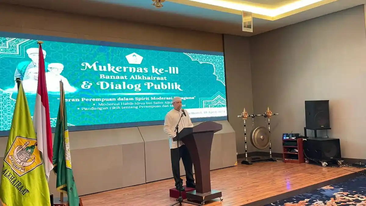 Buka Mukernas, Ketua Umum PB Alkhairaat Bahas Netralitas Bermazhab