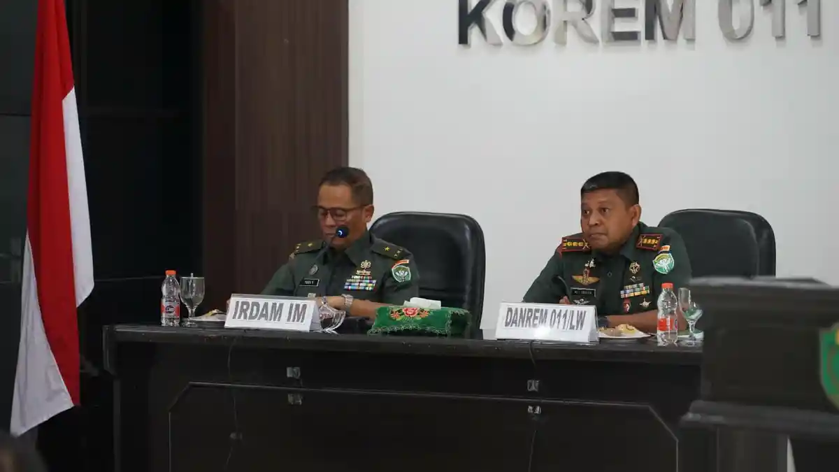 Tim Audit Itdam IM: Korem Lilawangsa Harus Jadi Acuan Tugas