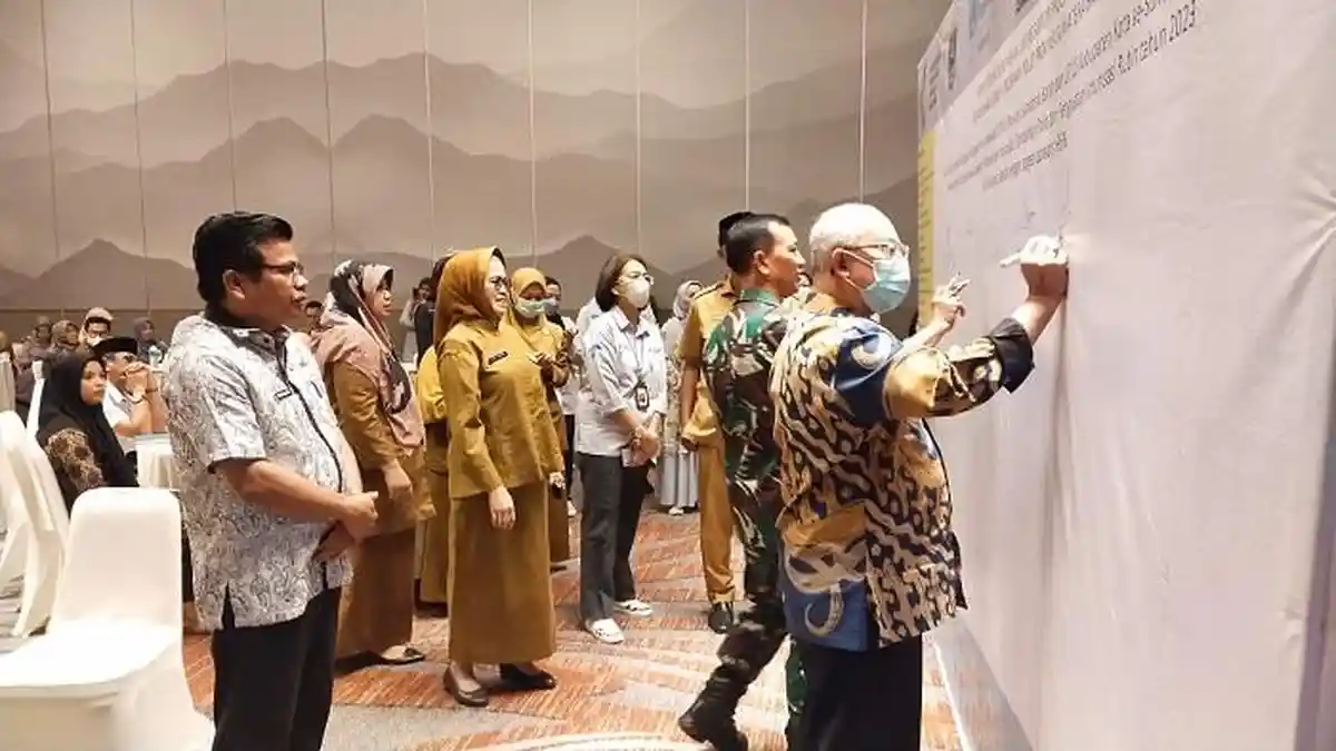 Pemko Bukittinggi Komitmen Dukung Crash Program Polio Pemprov Sumbar