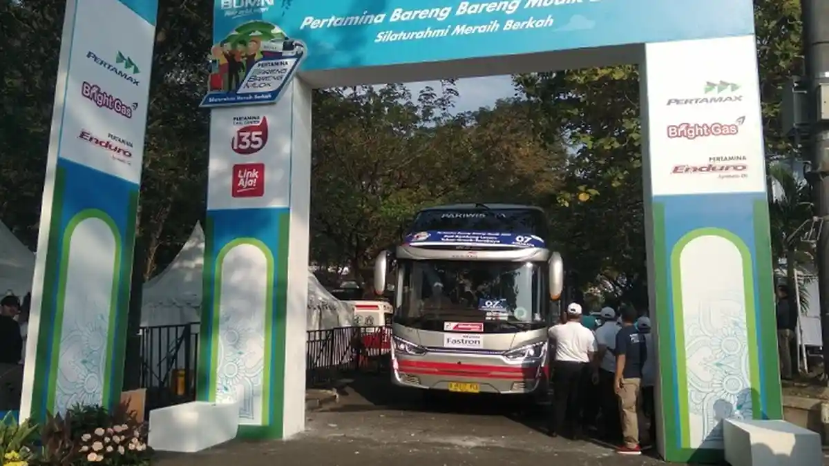 Pertamina Berangkatkan 4.500 Pemudik ke 12 Kota Tujuan